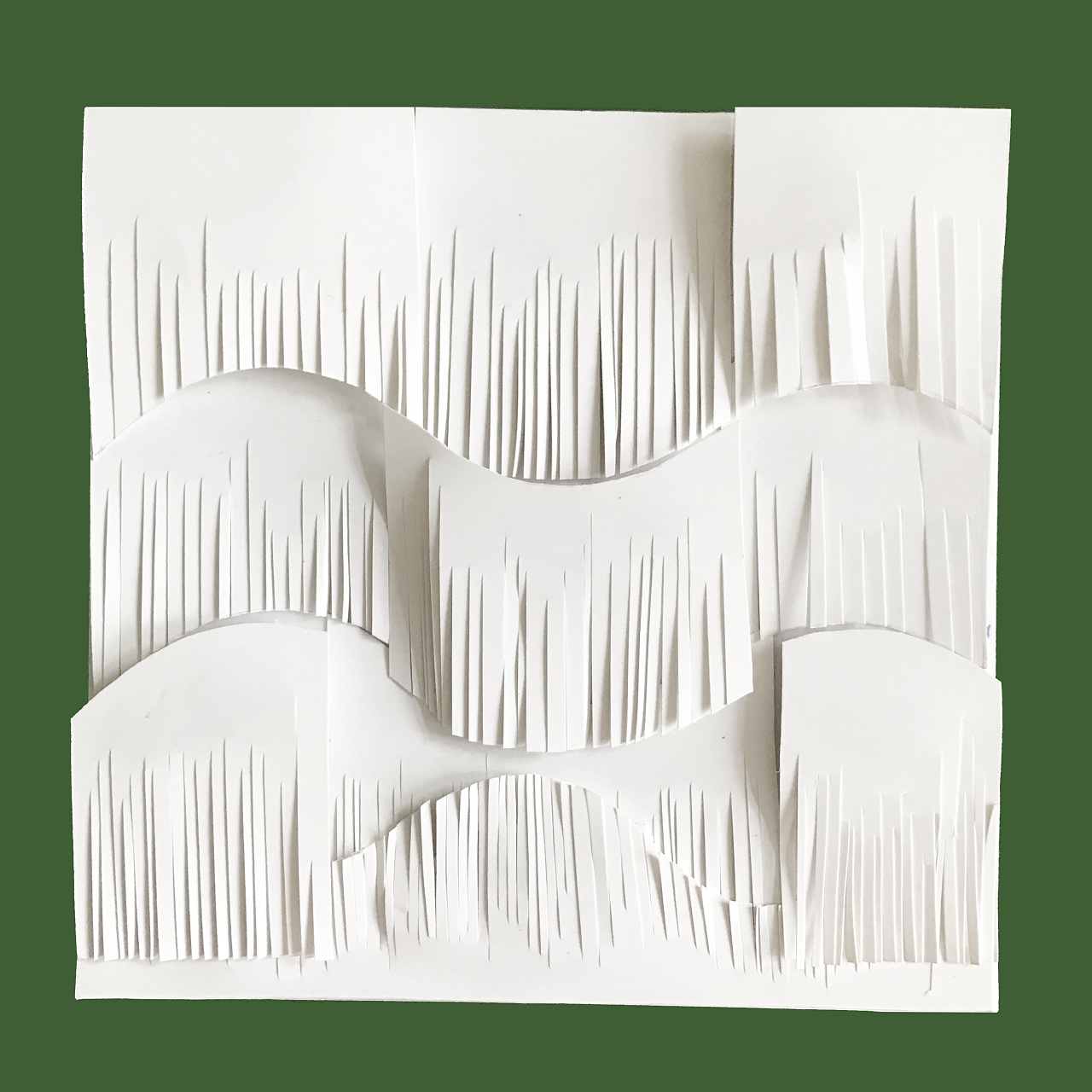 纸材立体构成:纤纤流苏